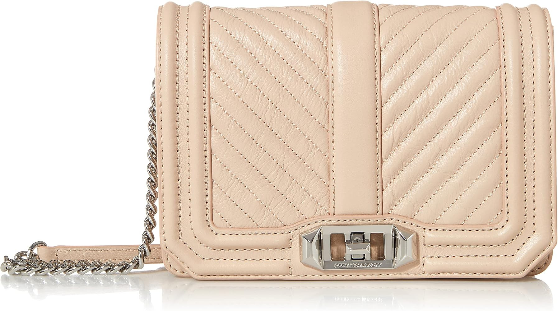 Rebecca Minkoff Women's Chevron Quilted Small Cross Body Bag | Amazon (US)