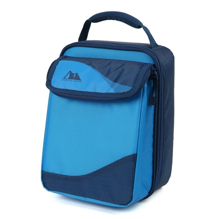 Arctic Zone Expandable HardBody Lunch Box with Hard Liner and Adjustable Divider, Blue | Walmart (US)