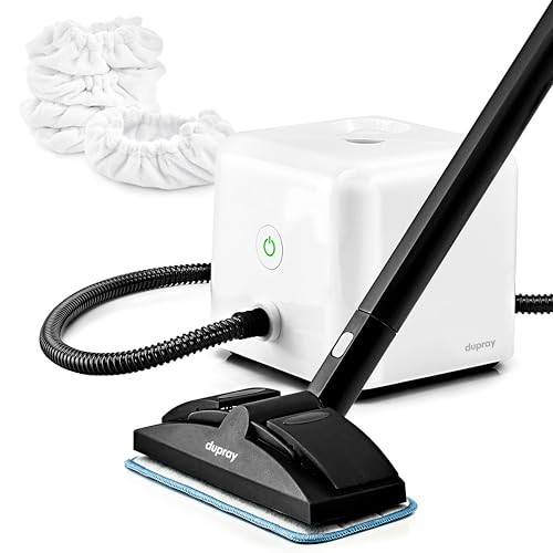 Dupray Neat Steam Cleaner with 22-Piece. Powerful Multipurpose Portable Steamer for Floors, Cars, Tiles Grout Cleaning Chemical Free Disinfection Kills 99.99% of Bacteria and Viruses | Amazon (US)