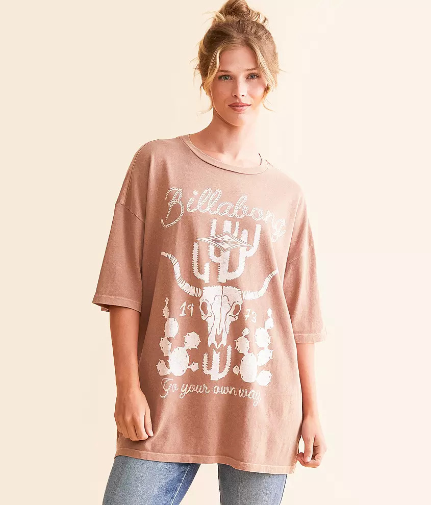 Go Your Own Way Oversized T-Shirt | Buckle
