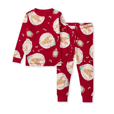 Christmas Breakfast Family Matching Organic Cotton Two-Piece Pajamas | Burt's Bees Baby
