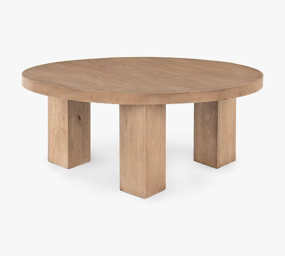 Hamlete Round Coffee Table | Pottery Barn (US)