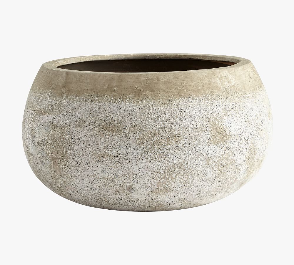 Miah Terracotta Round Planter | Pottery Barn (US)