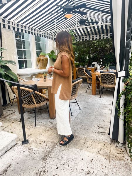 Not over this easy breezy summer outfit! I wore this as my travel look last week and will absolutely be wearing it again and again. I found more tops that are similar to mine (it’s very old from ASOS). My shoes are Chanel but I linked similar from Steve Madden! You know he’s the king of look for less! 

#LTKunder100 #LTKstyletip #LTKFind