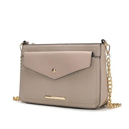 Autoster MKF Collection Maribel Crossbody Handbag Vegan Leather Women by Mia K - Taupe - Vegan Leath | Walmart (US)
