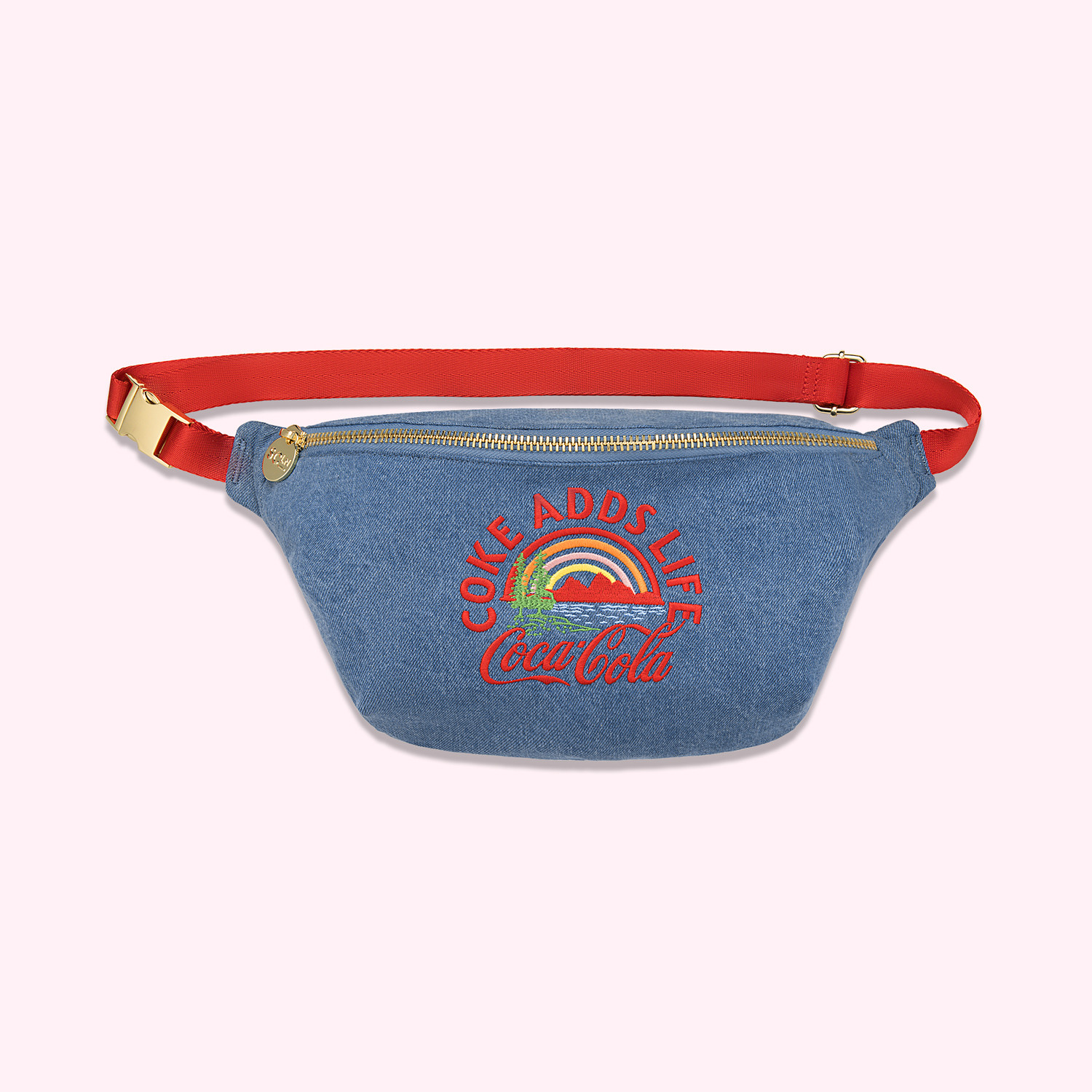Embroidered Coca-Cola Jumbo Fanny Pack | Customizable Fanny Pack - Stoney Clover Lane | Stoney Clover Lane