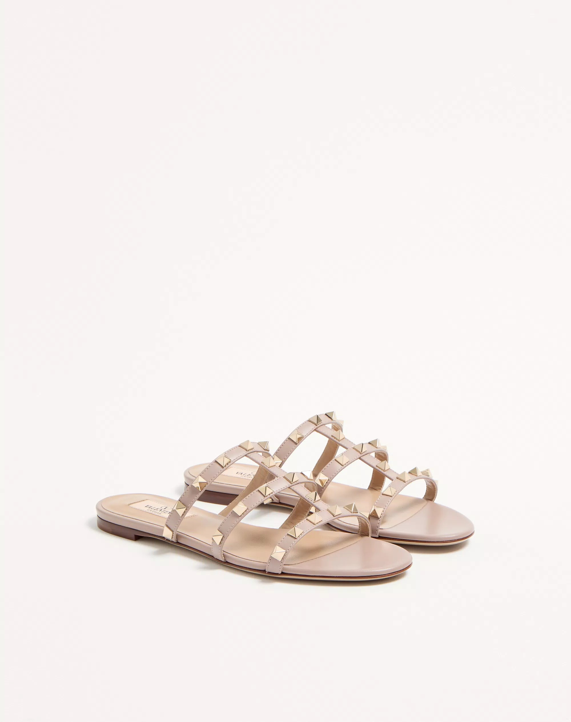 Rockstud Flat Slide Sandal | Valentino