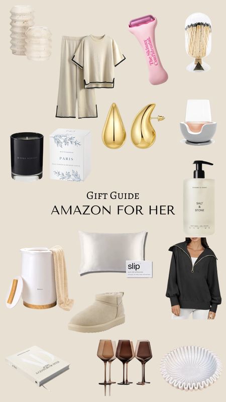Amazon for her gift guide

Towel warmer, earrings, candle, slip, Nordstrom, Amazon 

#LTKGiftGuide #LTKHoliday #LTKfindsunder100