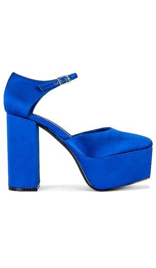 Jeffrey Campbell Over-n-out Platform Heel in Royal. - size 9 (also in 6.5, 7, 7.5, 8, 8.5, 9.5) | Revolve Clothing (Global)