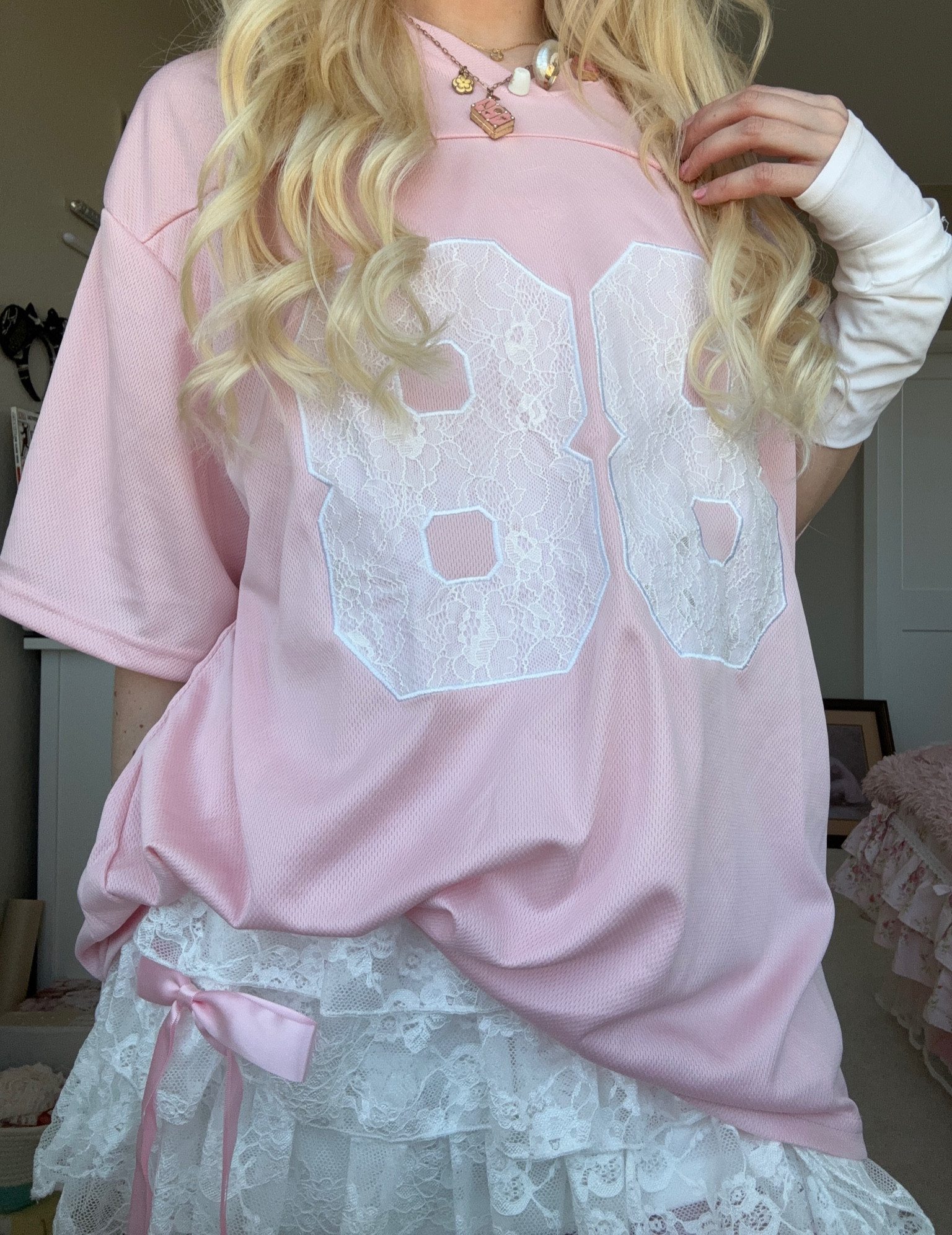 pink & girly coquette outfit inspo🎀

girly, jersey, lace, bows, doll, pink, girly style, jersey outfit, pink headband, gold watch band, coquette, shabby chic, cottagecore, white ruffle lace skirt, pink outfit, pink tops, pink sneakers, amazon finds, sporty chic, sporty outfit, ruffle skirt outfit, coquette style, amazon fashion, amazon outfits 



#LTKFindsUnder50 #LTKStyleTip #LTKNYFW