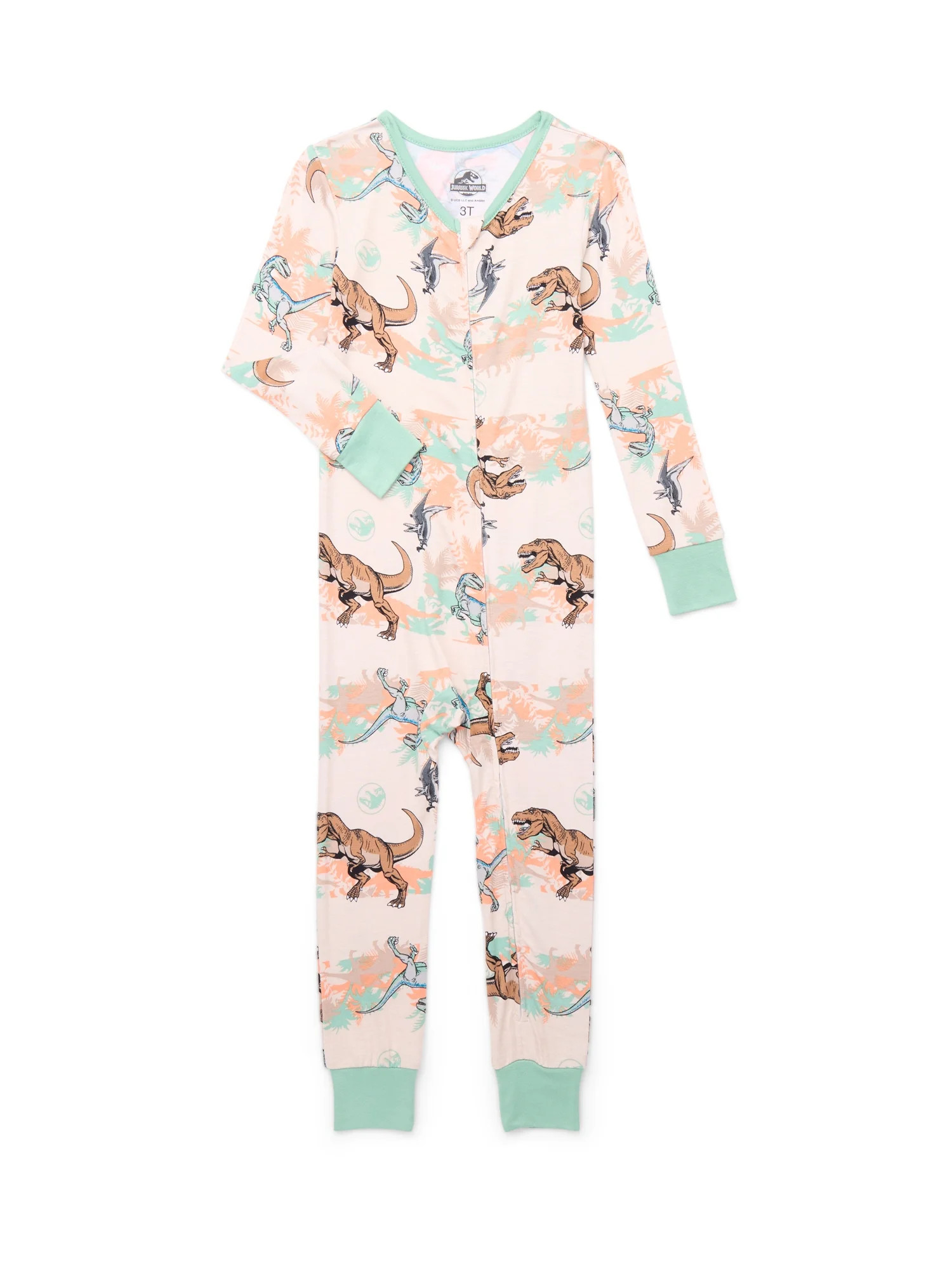 Jurassic World Baby and Toddlers' One-Piece Sleeper, Sizes 12M-5T | Walmart (US)