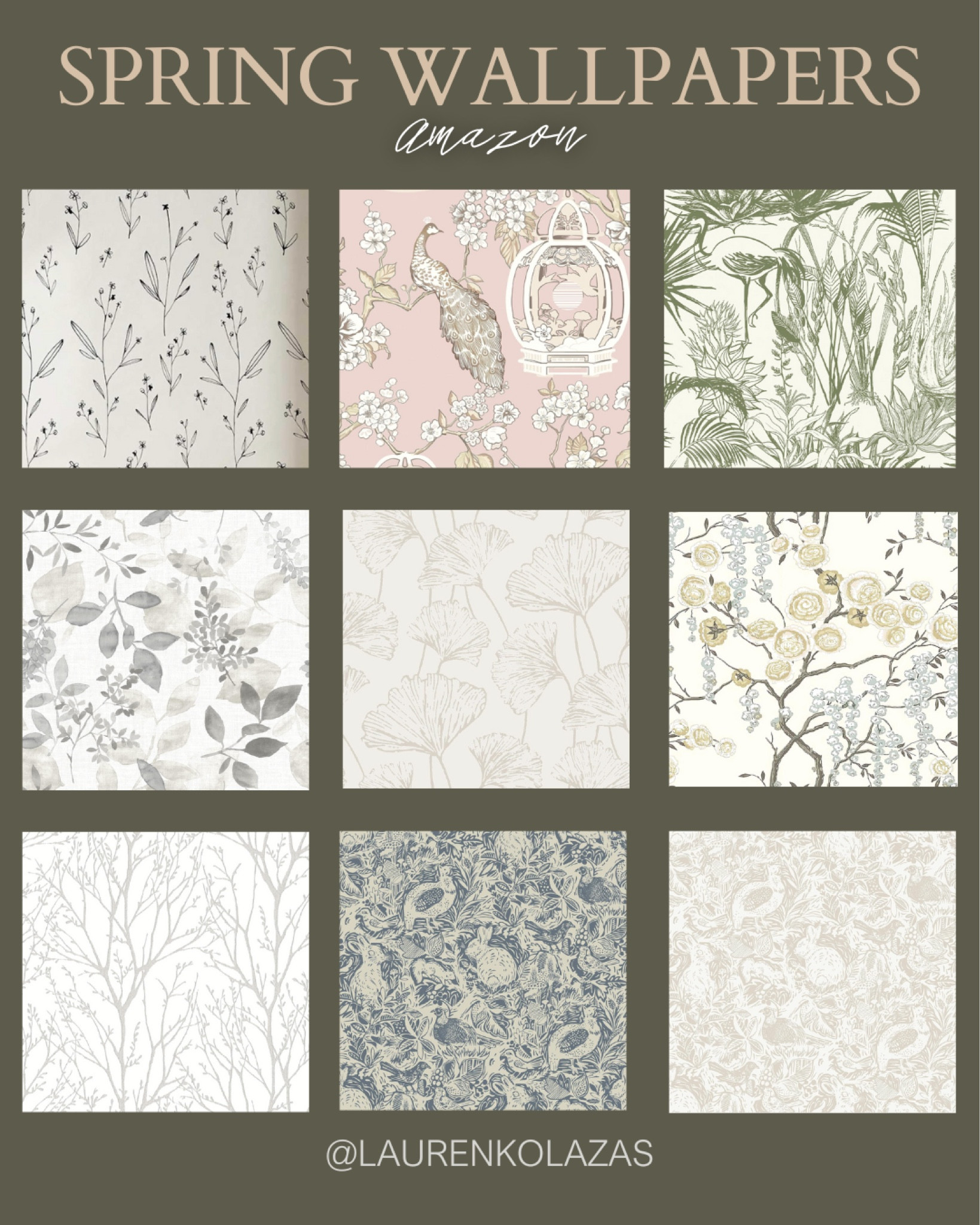 Brighten up your home with these spring-themed wallpapers from Amazon! 
#springrefresh #designtips #homerenovation #interiordesign

#LTKhome #LTKstyletip #LTKSeasonal