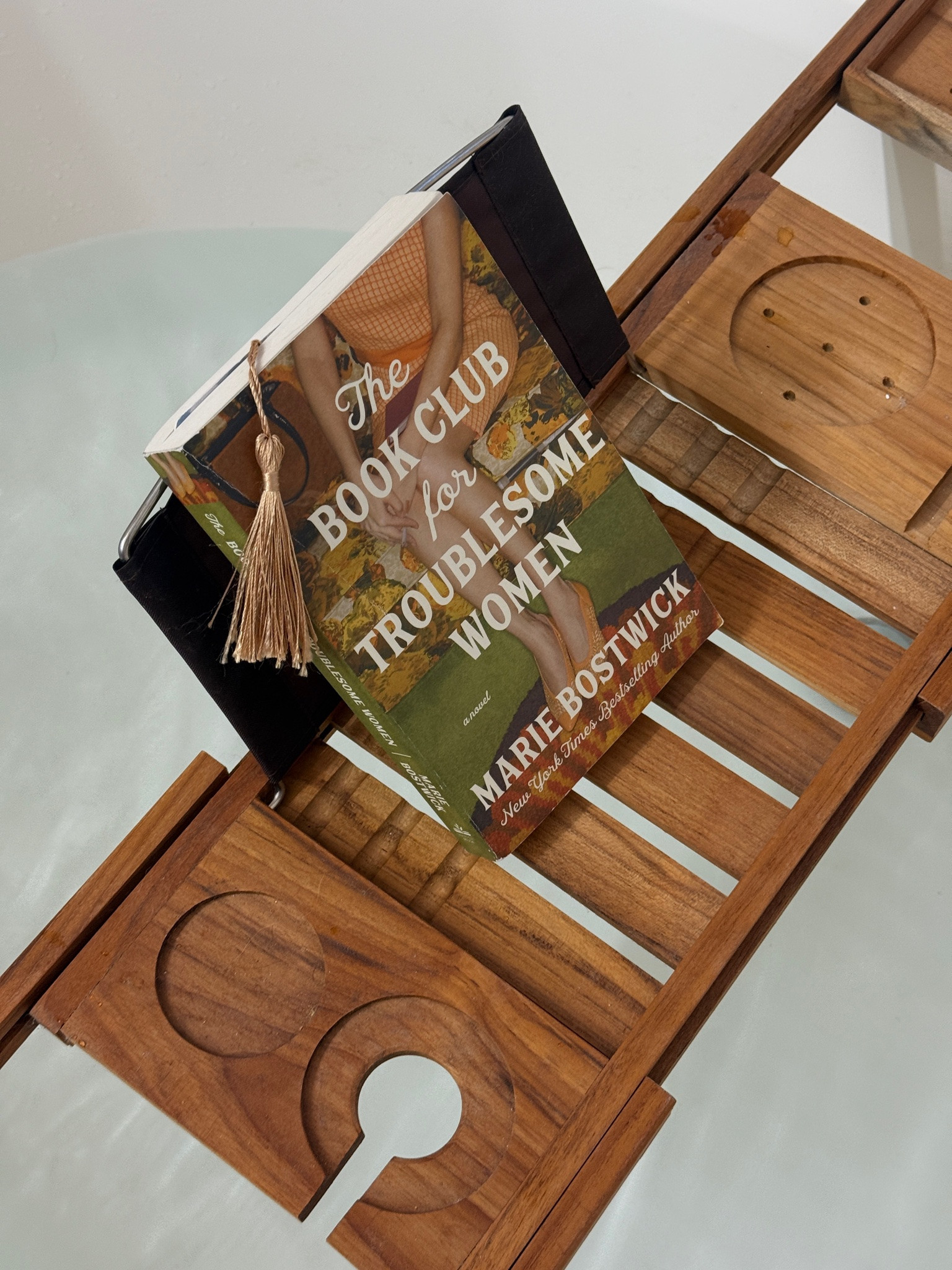 The perfect cozy reading night 🛁📖
A good book + a warm bath = my favorite kind of self-care. 🤍 The Book Club for Troublesome Women was the perfect bath-time read, and I’ve linked my favorite bath tray and cozy reading essentials for anyone else who loves turning reading time into a whole experience. ✨
#BathTimeEssentials #ReadingEssentials #CozyReading #BookishGirl #SelfCareNight #BathTray #BookLover #ReadingNight #BookTok #LTKHome #bookish #tbr

#LTKdayinmylife #LTKHome #LTKstorytime
