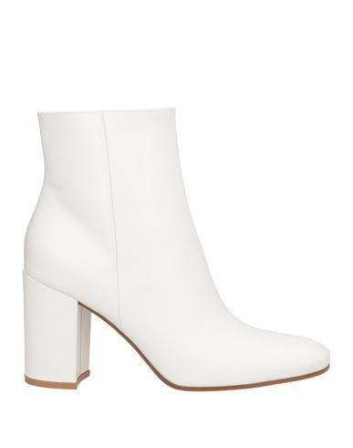 Gianvito Rossi Woman Ankle boots White Size 11 Leather | YOOX (US)