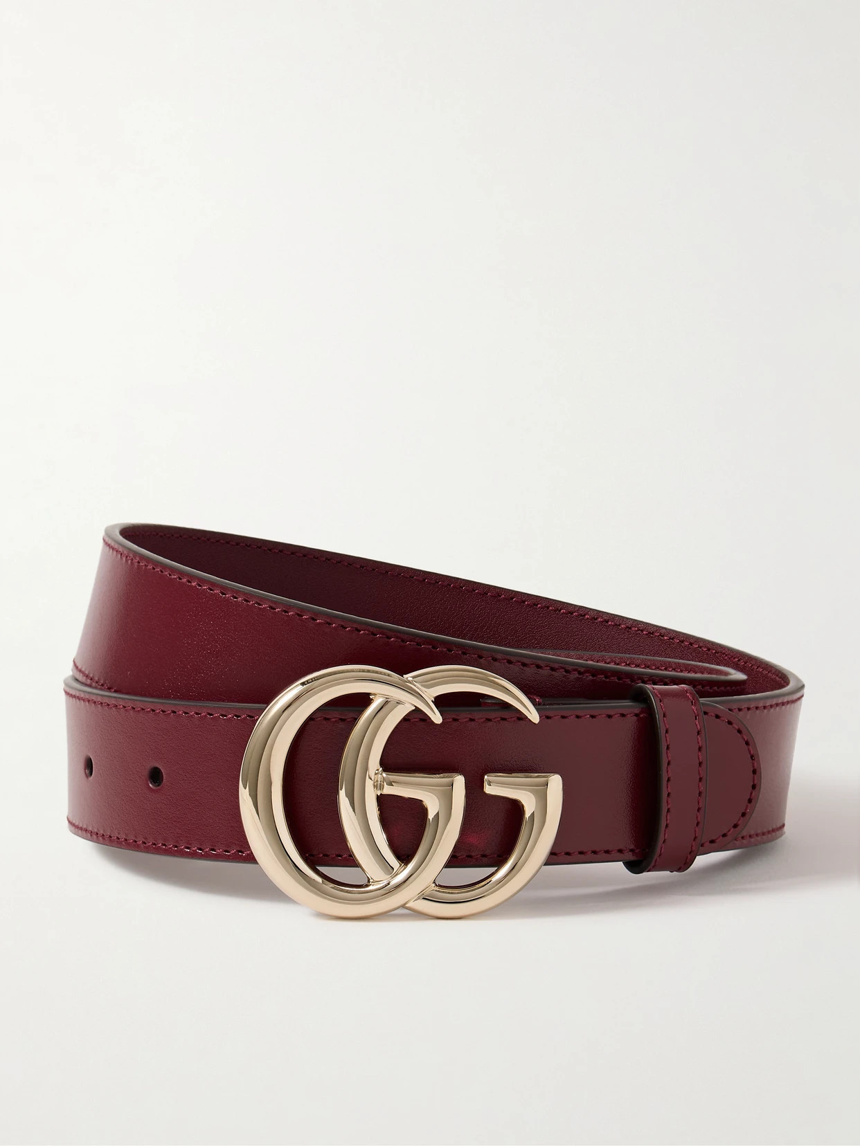 Gucci - Leather Belt - Red | NET-A-PORTER (US)