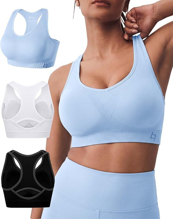 FITTIN Supportive Sports Bra for Large-Bust: 12-Hour Zero-Pressure Comfort | Amazon (US)