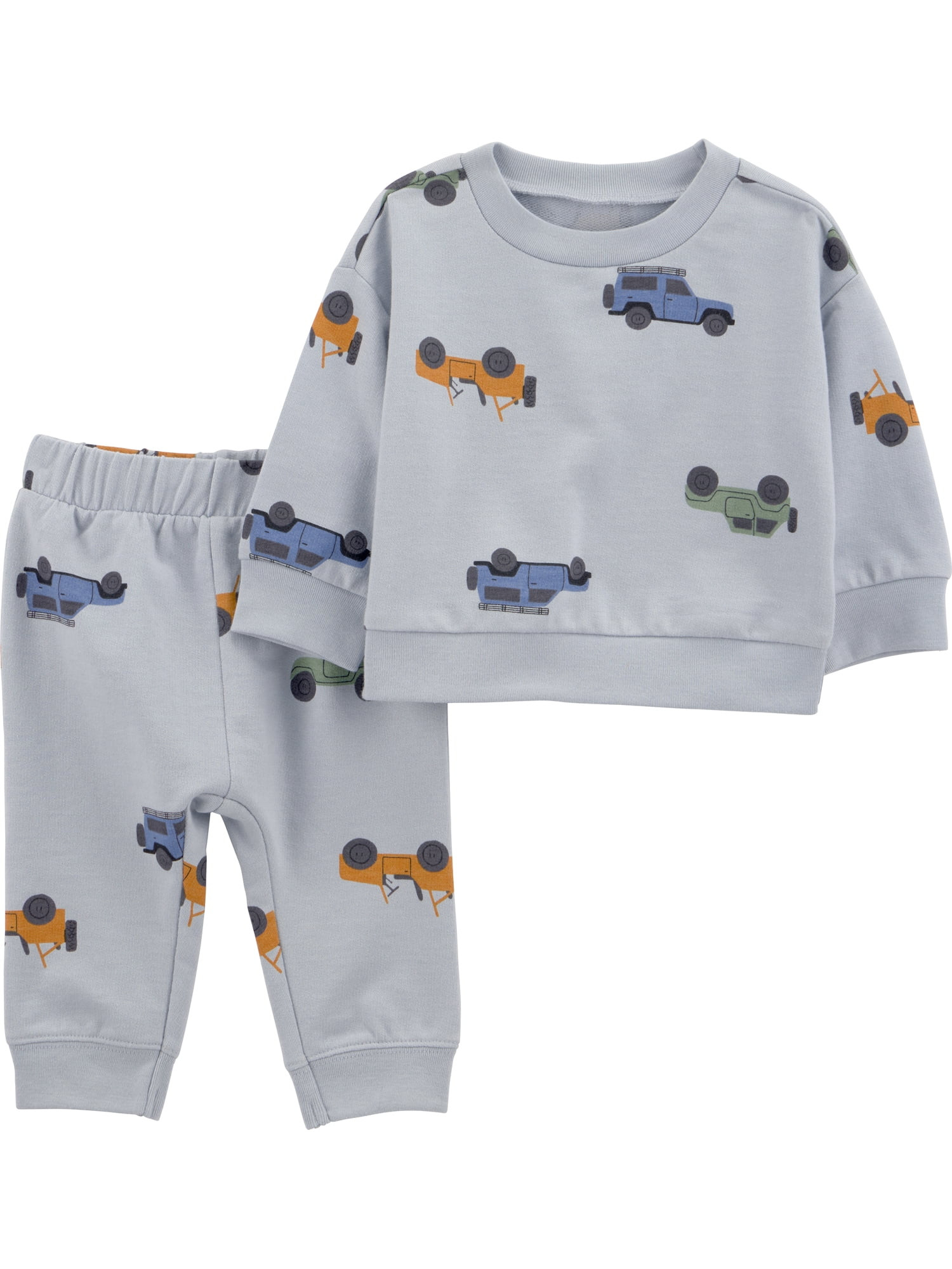Carter's Child of Mine Baby Boy Outfit Set, 2-Piece, Sizes 0/3-24 Months | Walmart (US)