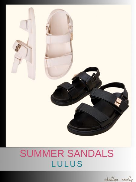 Summer sandals on sale from Lulus #sandals #lulus #dadsandals #sale 

#LTKShoeCrush #LTKFindsUnder50 #LTKSaleAlert
