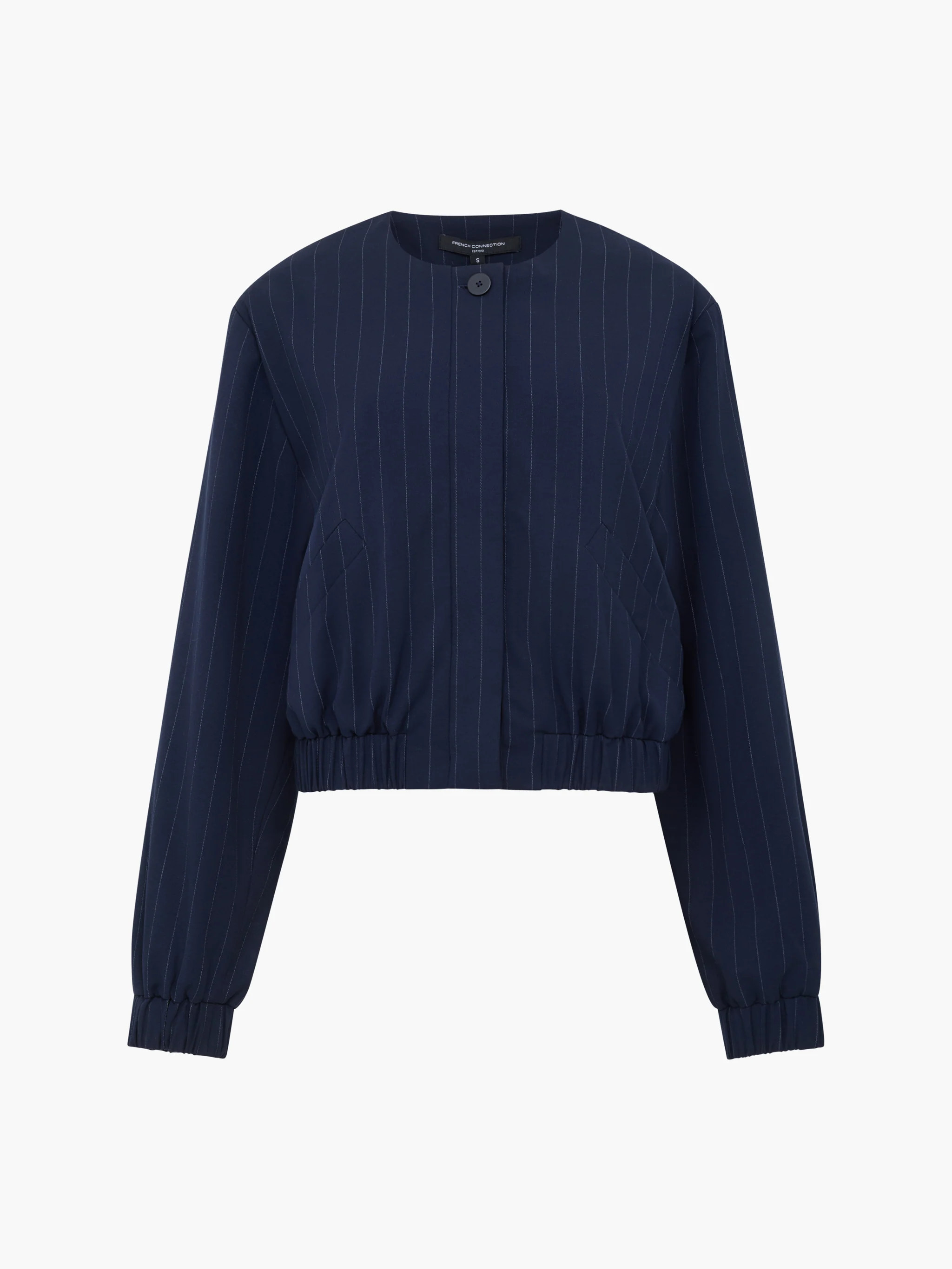 Alia Pinstripe Bomber Jacket | French Connection (UK)