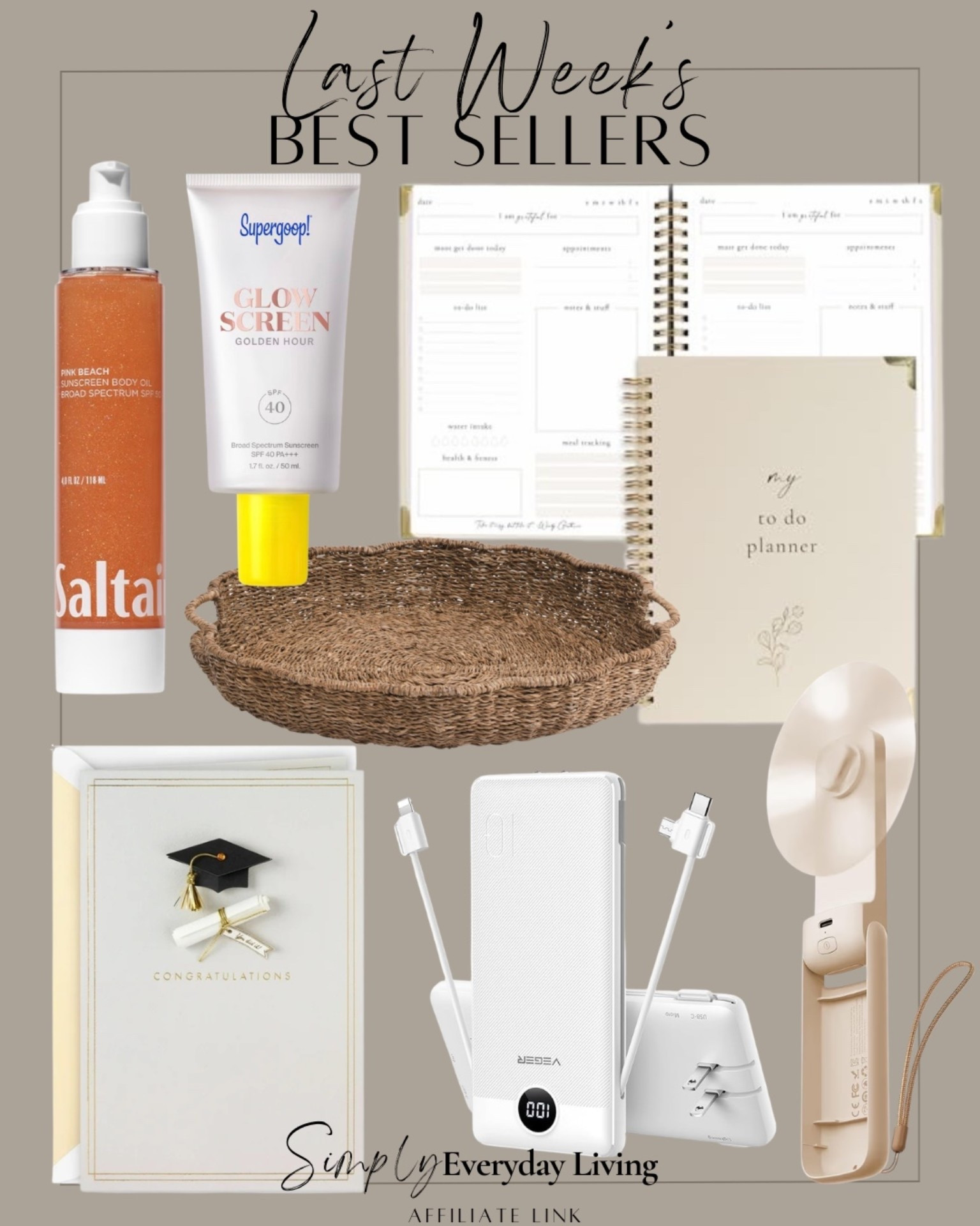 Last week best sellers