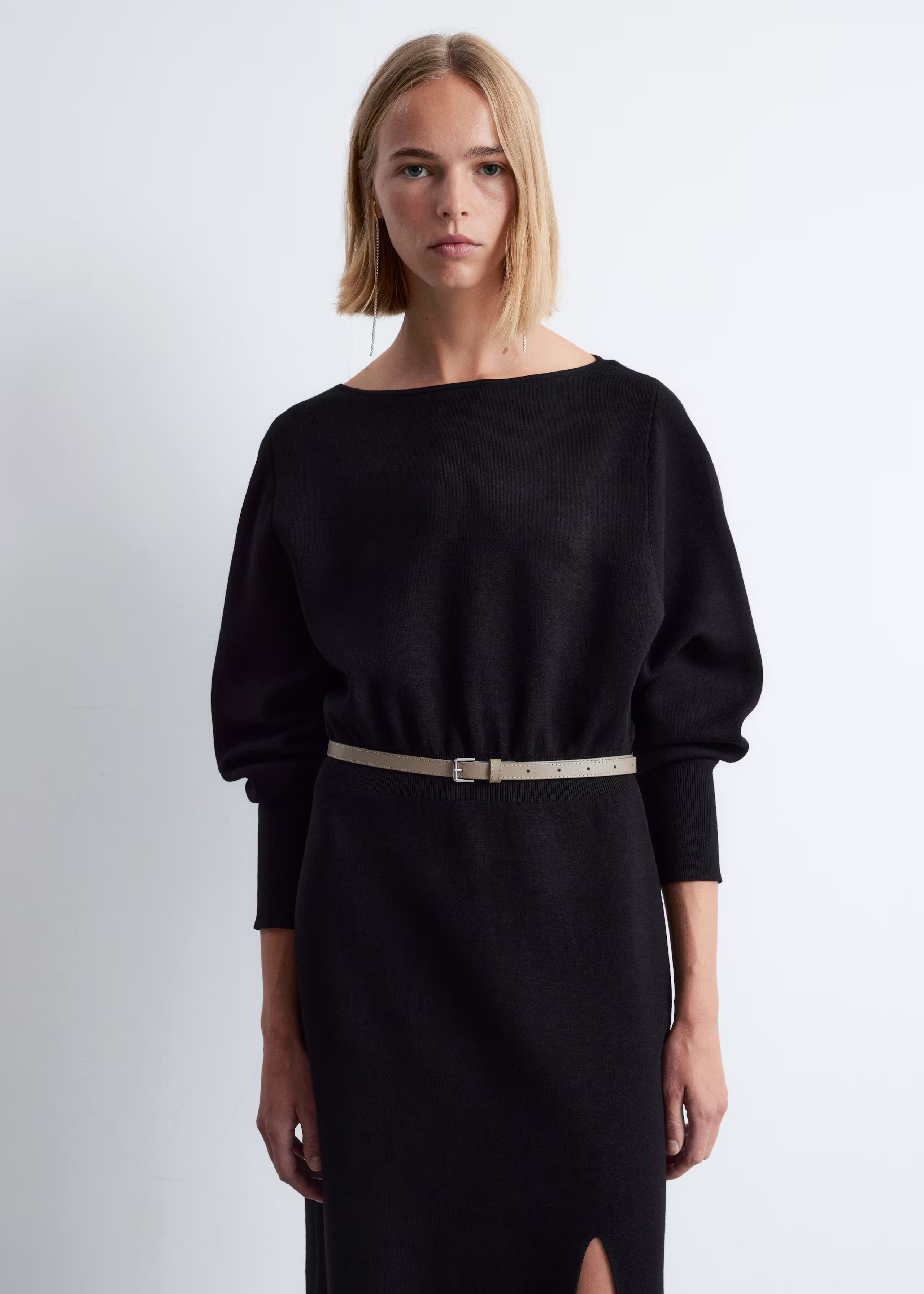 Slit-Detailed Midi Dress | & Other Stories UK
