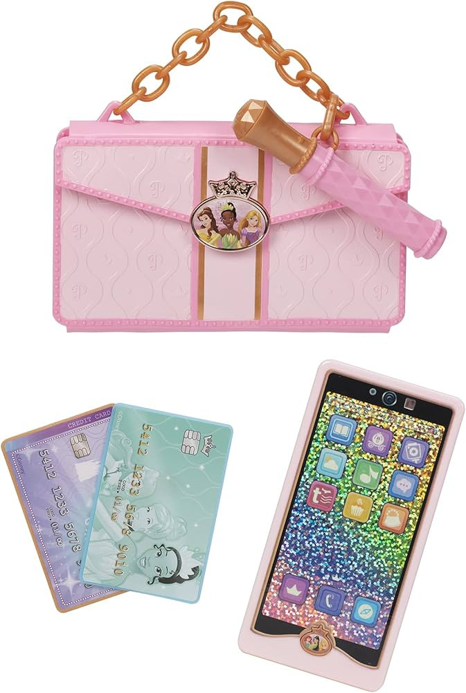 Amazon.com: Disney Princess Style Collection Phone Includes 1 Play Phone, 1 Clutch Case, 1 Play L... | Amazon (US)