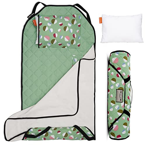 Tot Cot Kids Nap Mat - Toddler Preschool Daycare Bedding Cover with Blanket and Pillow - Ages 2 Yrs to 5 Yrs | Amazon (US)