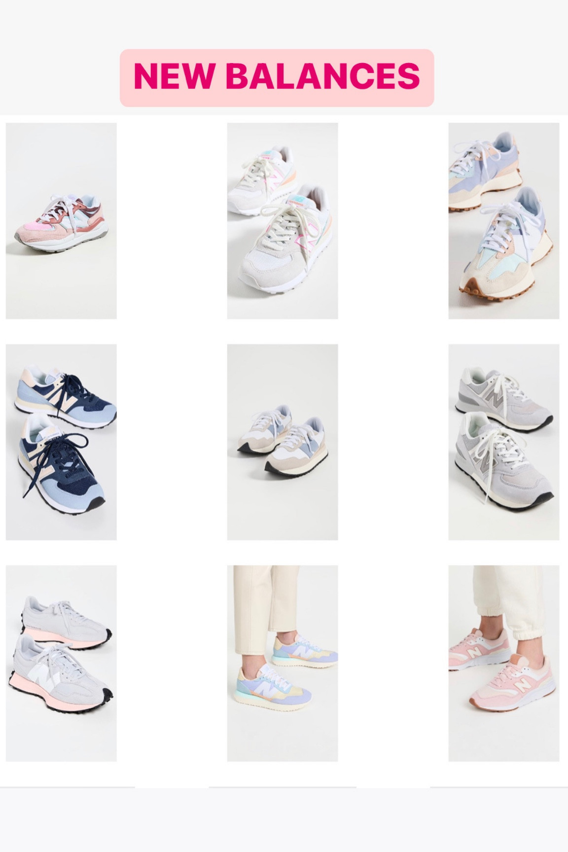 New balance women’s fully stocked

#LTKunder100 #LTKshoecrush