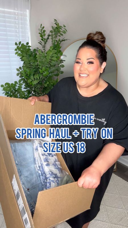 Plus size friendly Abercrombie haul! I’m wearing an XL in the dresses for reference!

I’m typically a US 18 or 2X. The smocked back on these dresses makes them super comfortable and flexible with the sizing :)

#LTKmidsize #LTKstyletip #LTKplussize