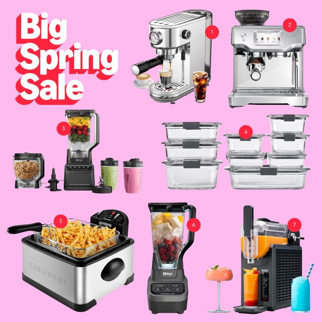 It is time to elevate the heart of the home during the highly anticipated Big Spring Sale! From March 25-31, shoppers can find incredible savings on professional-grade kitchen appliances and premium culinary tools. This curation focuses on those game-changing devices that make meal prep faster, coffee breaks more luxurious, and healthy eating more accessible than ever before. From state-of-the-art espresso machines and high-speed blenders to versatile air fryers and sleek cookware sets, these picks are designed for those who appreciate both form and function. It is a rare chance to snag high-ticket kitchen staples at a fraction of the cost. Refresh the countertop aesthetic and streamline the cooking process with these top-tier selections. Tap the link to shop the entire collection before the event ends! ☕️🍳
#BigSpringSale #KitchenEssentials #AmazonKitchen #CoffeeLovers #KitchenHacks #AmazonDeals #HomeCooking #KitchenUpgrade #AirFryerRecipes #LTKhome #CookingAtHome #AmazonFavorites #SaleAlert #KitchenInspo #SmartKitchen

#LTKHome #LTKSaleAlert