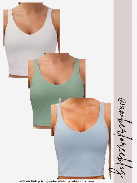 Sports bras from Amazon 

#LTKstyletip #LTKmidsize #LTKfindsunder50