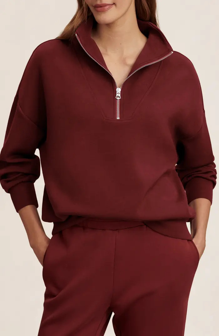Varley Hawley Half-Zip Sweatshirt | Nordstrom | Nordstrom