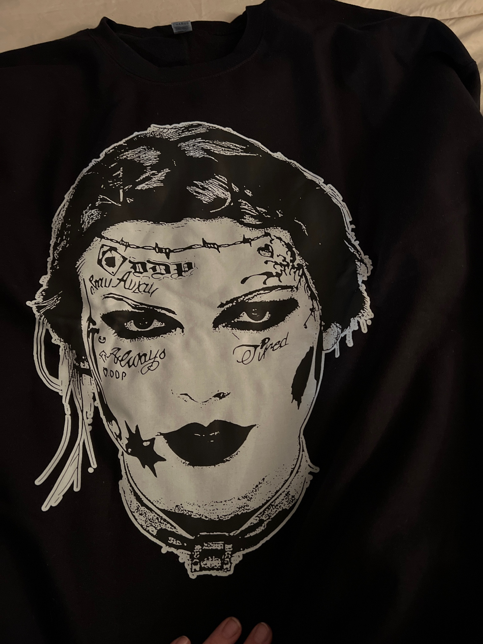 My new favorite sweatshirt. Taylor Swifts face with Post Malones Tattoos 

#LTKmidsize #LTKGiftGuide #LTKfindsunder50