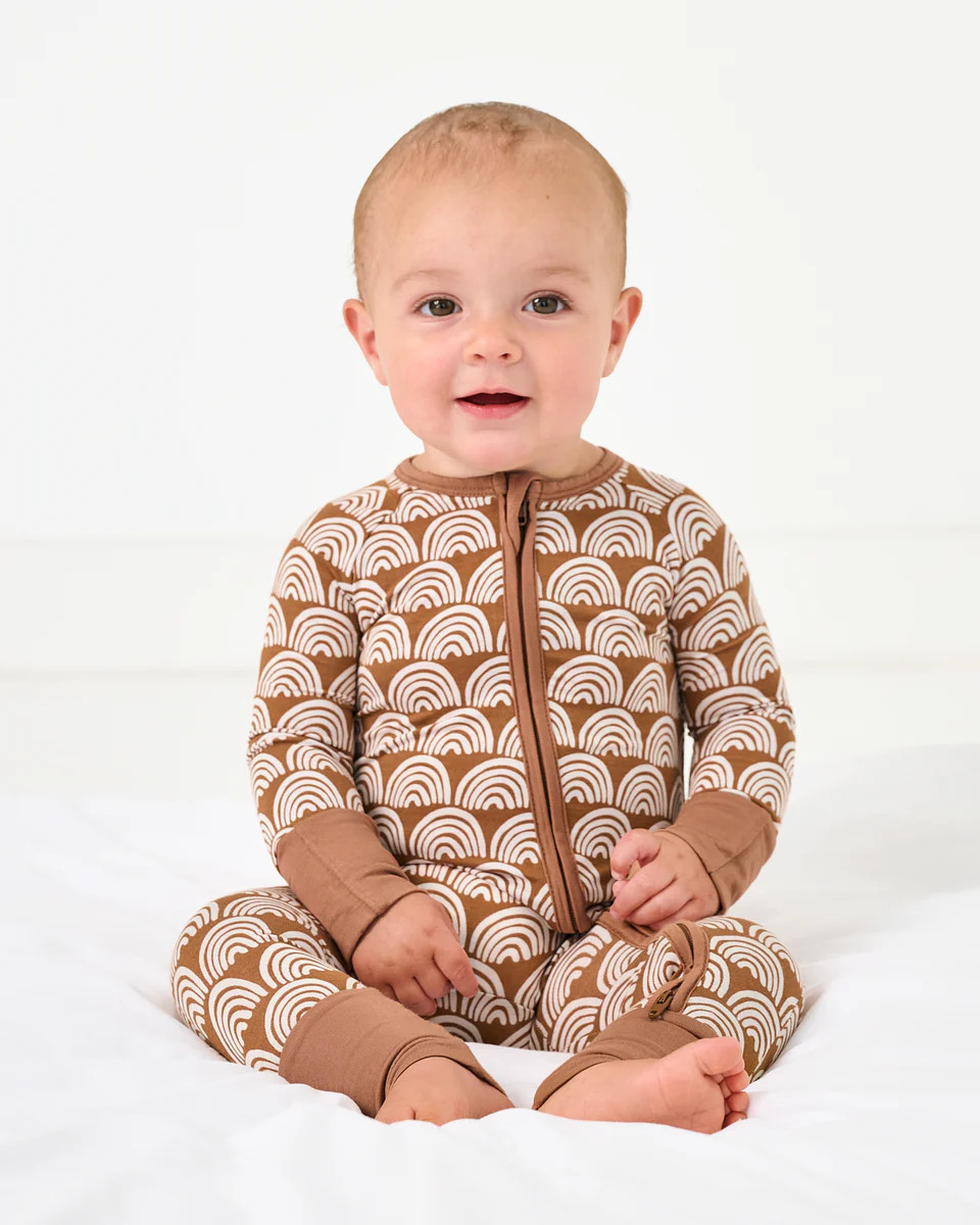 Rust Rainbows Zippy | Little Sleepies