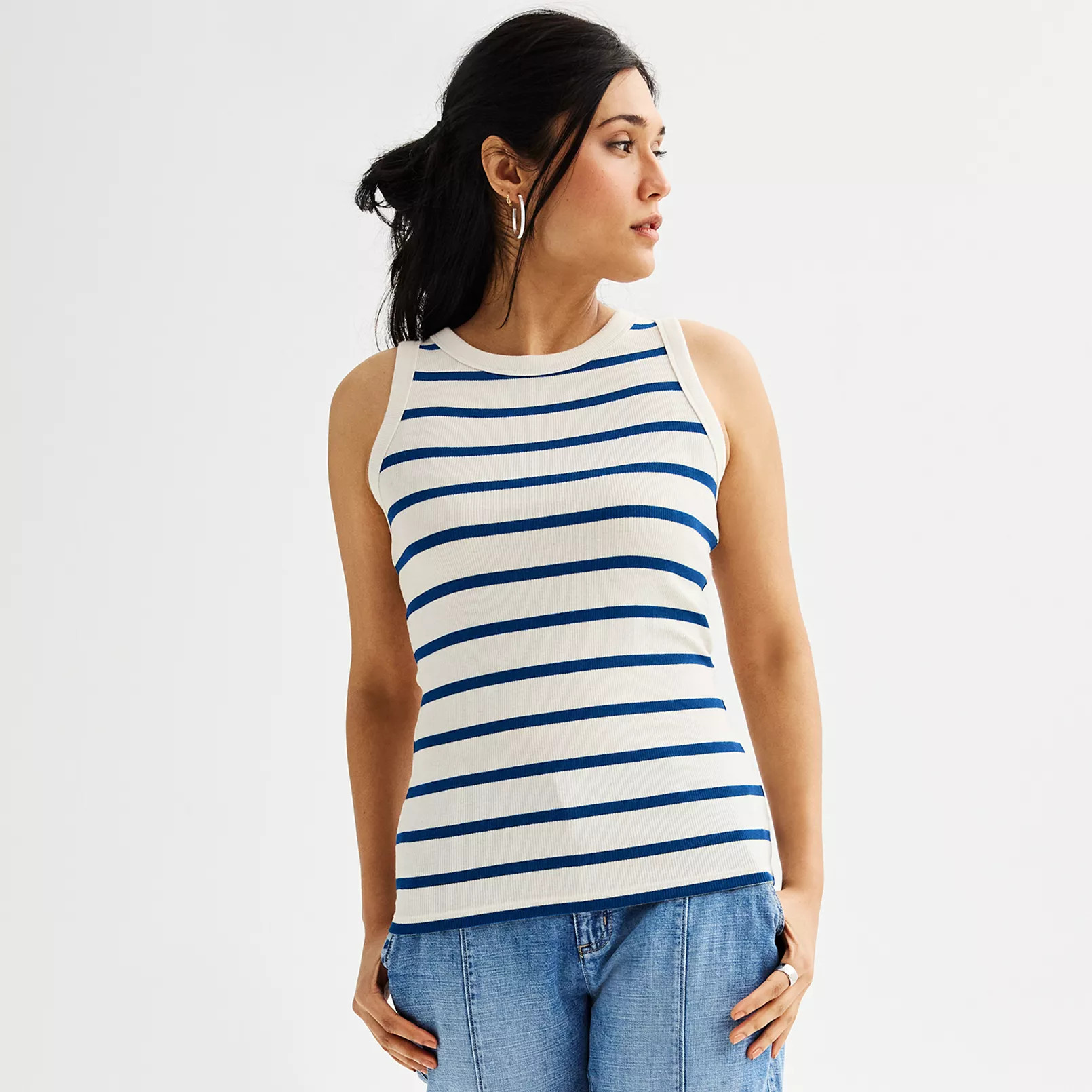 Women's Sonoma Goods For Life® High Neck Layering Tank Top | Kohl's