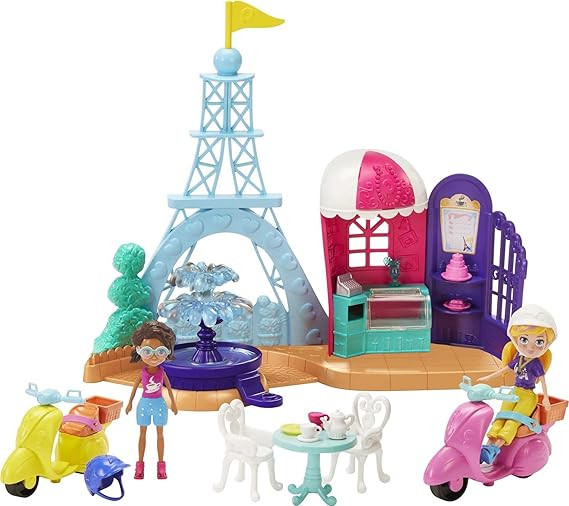 Polly Pocket: Aventuras em Paris - Mattel | Amazon (BR)