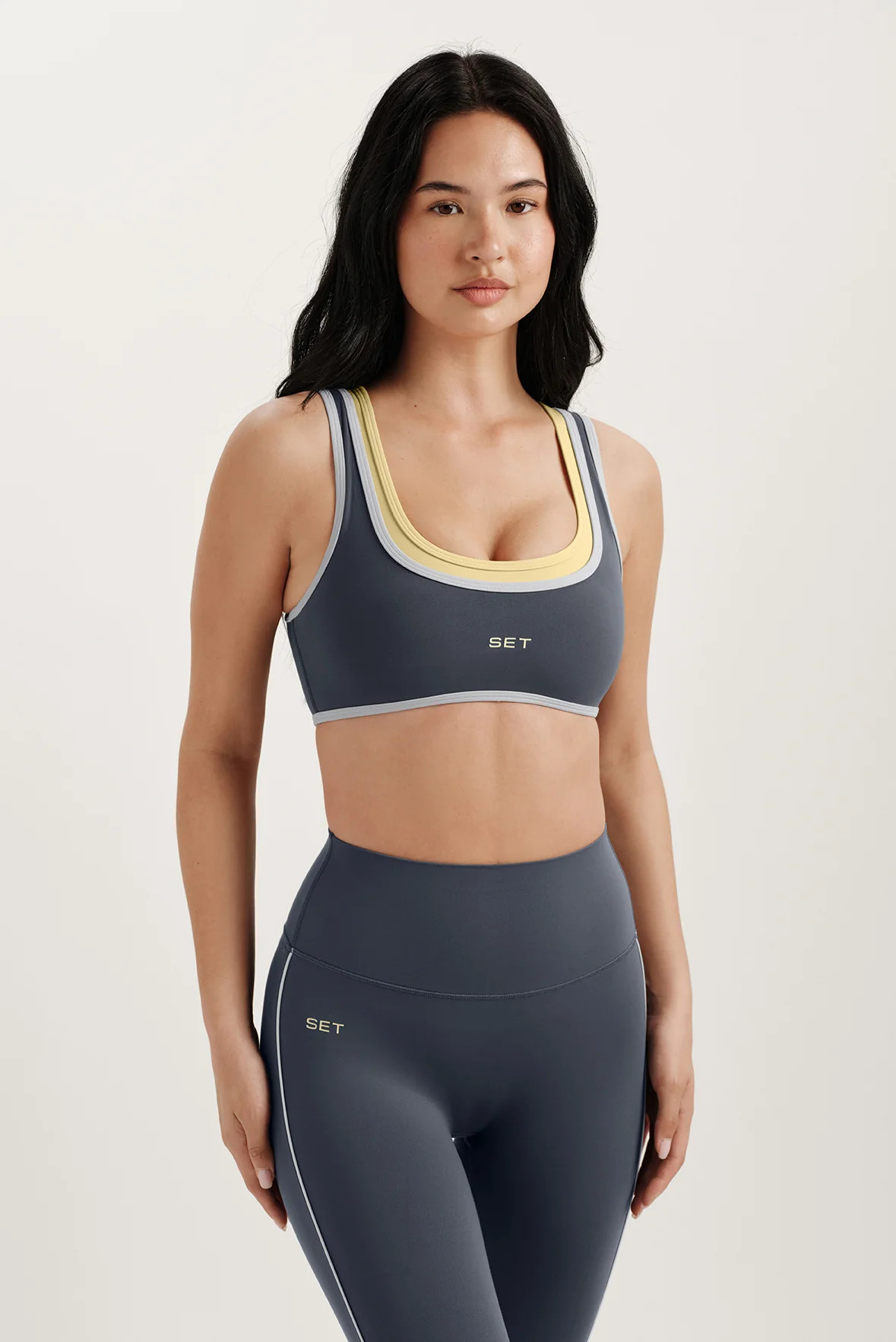 AIRLUXE BREATHE LAYER SCOOP BRA - HIMALAYA | SET Active