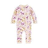 Burt's Bees Baby Baby Girls' Romper Jumpsuit, 100% Organic Cotton One-Piece Coverall | Amazon (US)