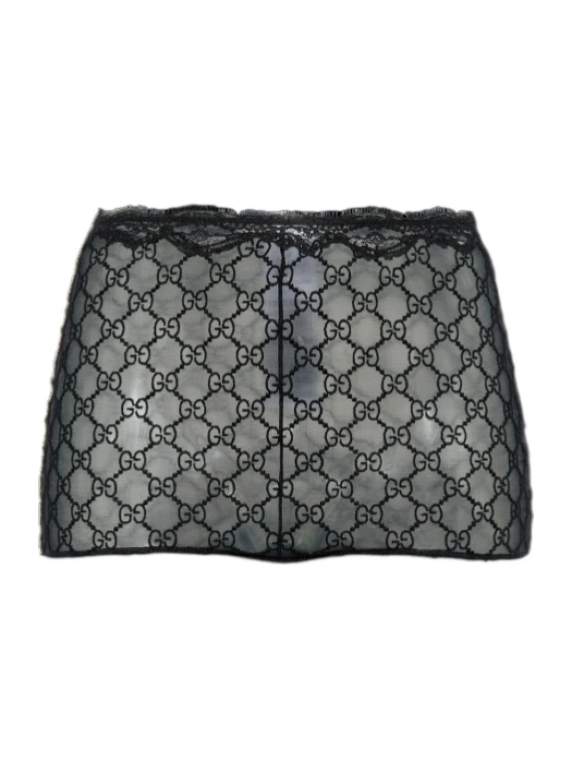 Gucci GG Embroidered Lace Culottes | Senser US
