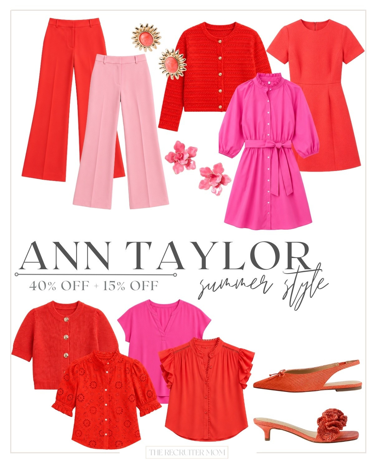 Ann Taylor New Arrivals in Reds and Pinks Summer Style in bright statement making shades #summerfashion #summernewarrivals #anntaylorstyle

#LTKSeasonal #LTKOver40 #LTKMidsize
