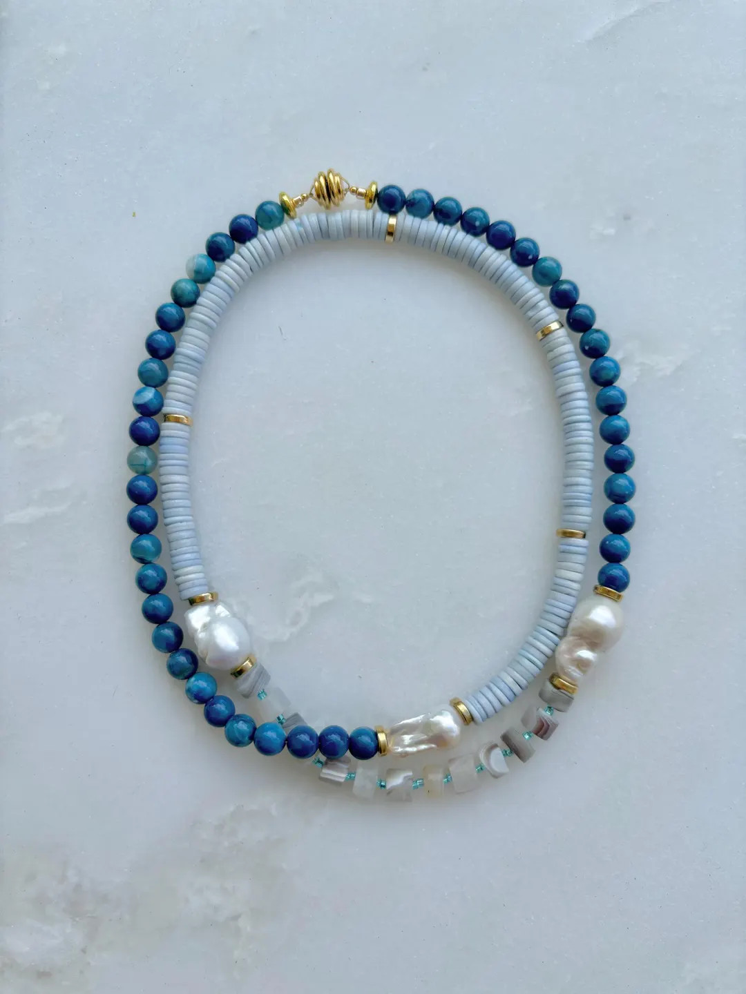 Gemstone Wrap Necklace | Etsy (US)