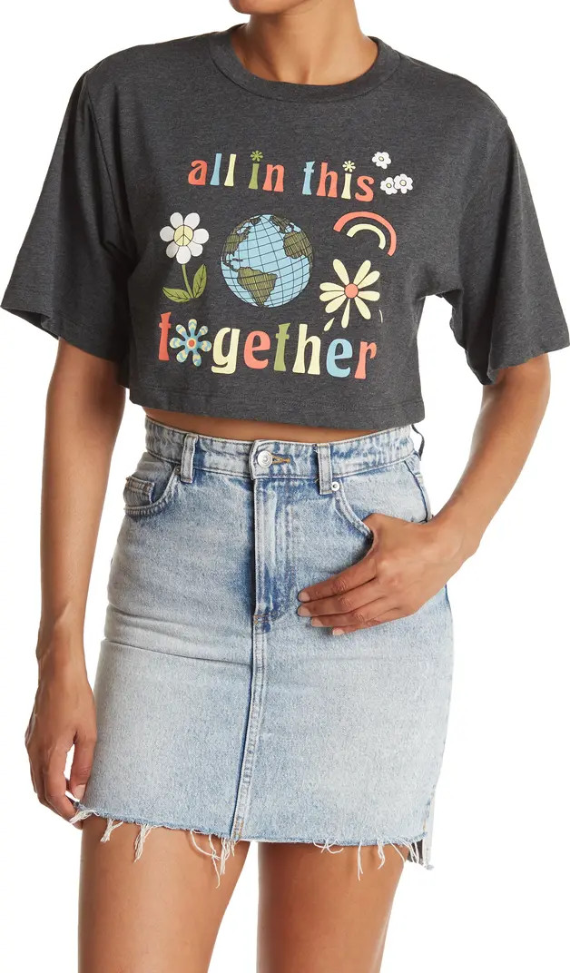 Graphic Crop T-Shirt | Nordstrom Rack
