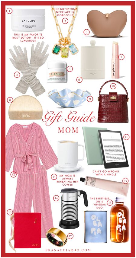 Gift guide for mom is here but these gift ideas for her would be great for any lady in your life!

Find the rest of the links at FranAcciardo.com

#LTKGiftGuide #LTKSeasonal #LTKHoliday