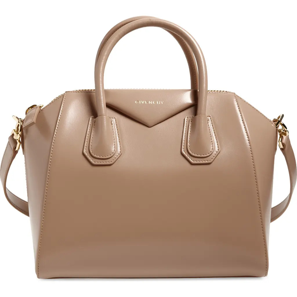 Givenchy Small Antigona Leather Satchel in Blush Pink at Nordstrom | Nordstrom