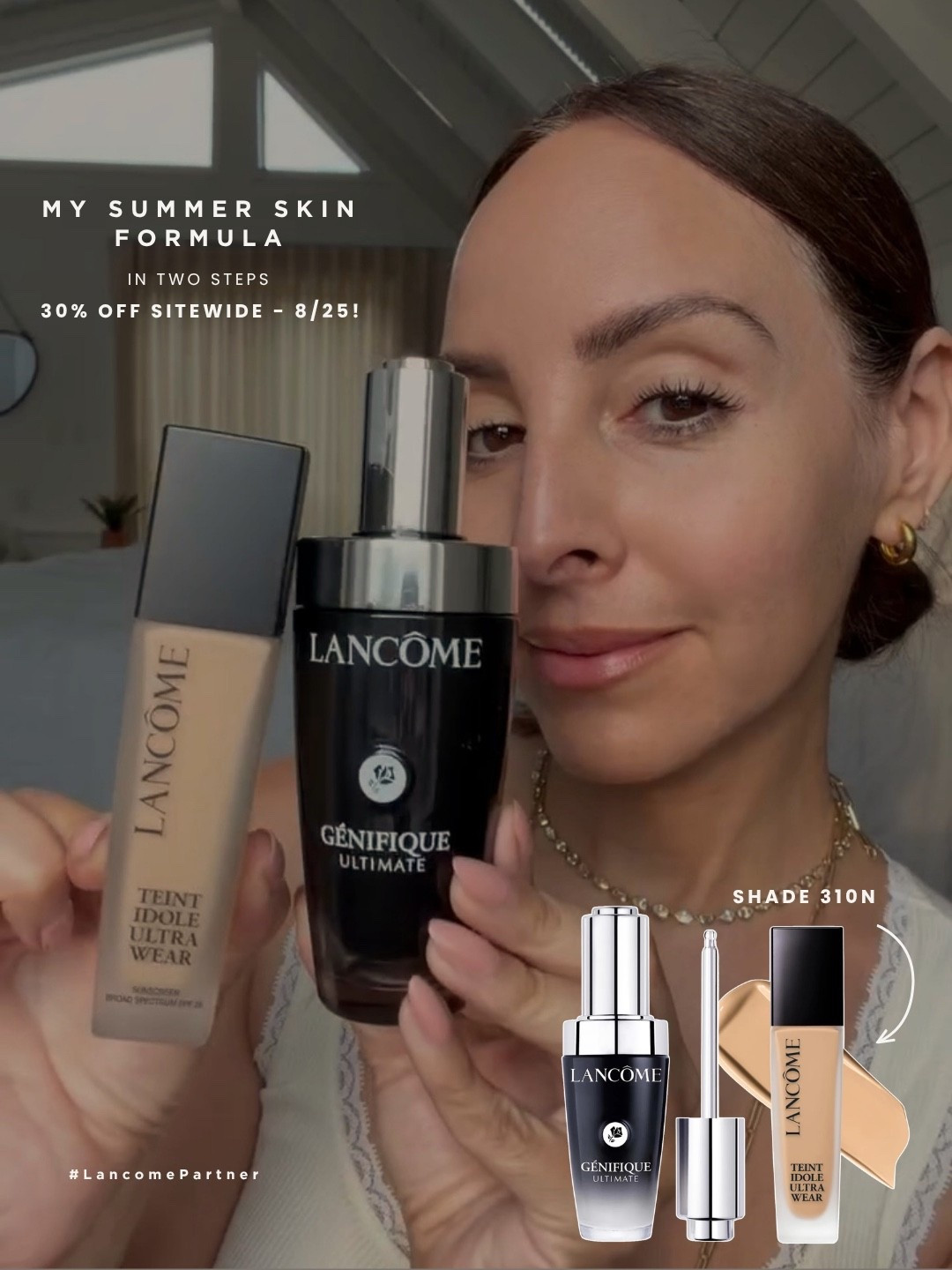 I still can’t believe this skin only took me 2 steps!🤯 Sweat-proof, humidity-proof, and made for hot summer days. The perfect radiant, fresh-skin combo that actually lasts through the heat! And now’s the time to try! Their Friends & Family Sale is happening now through the 25th with 30% off sitewide — no code needed!

#LancomeMakeup #LancomePartner

#LTKgrwm #LTKSeasonal #LTKBeauty