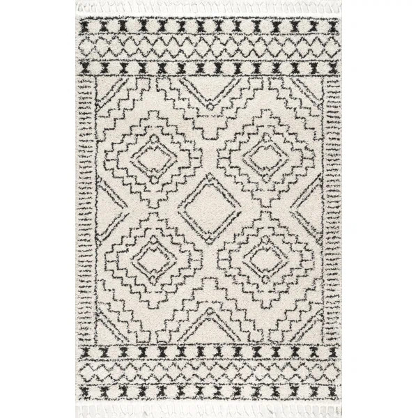 Lydia Southwestern Cream/Charcoal Area Rug | Wayfair North America