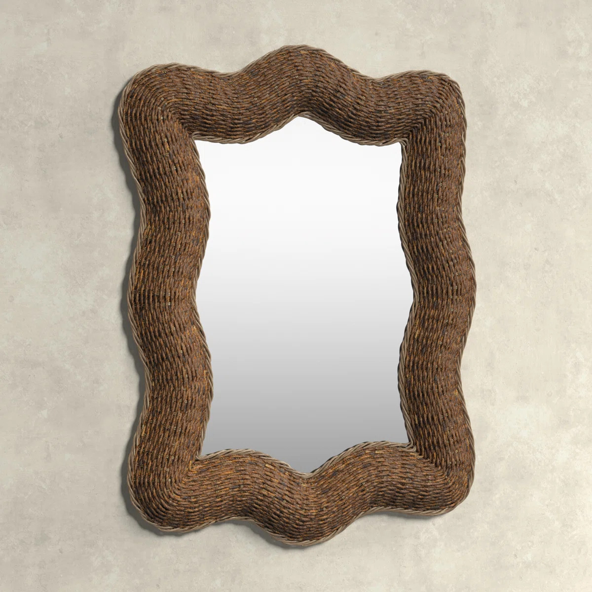 Incy Banana Leaf Wavy Mirror | Wayfair North America