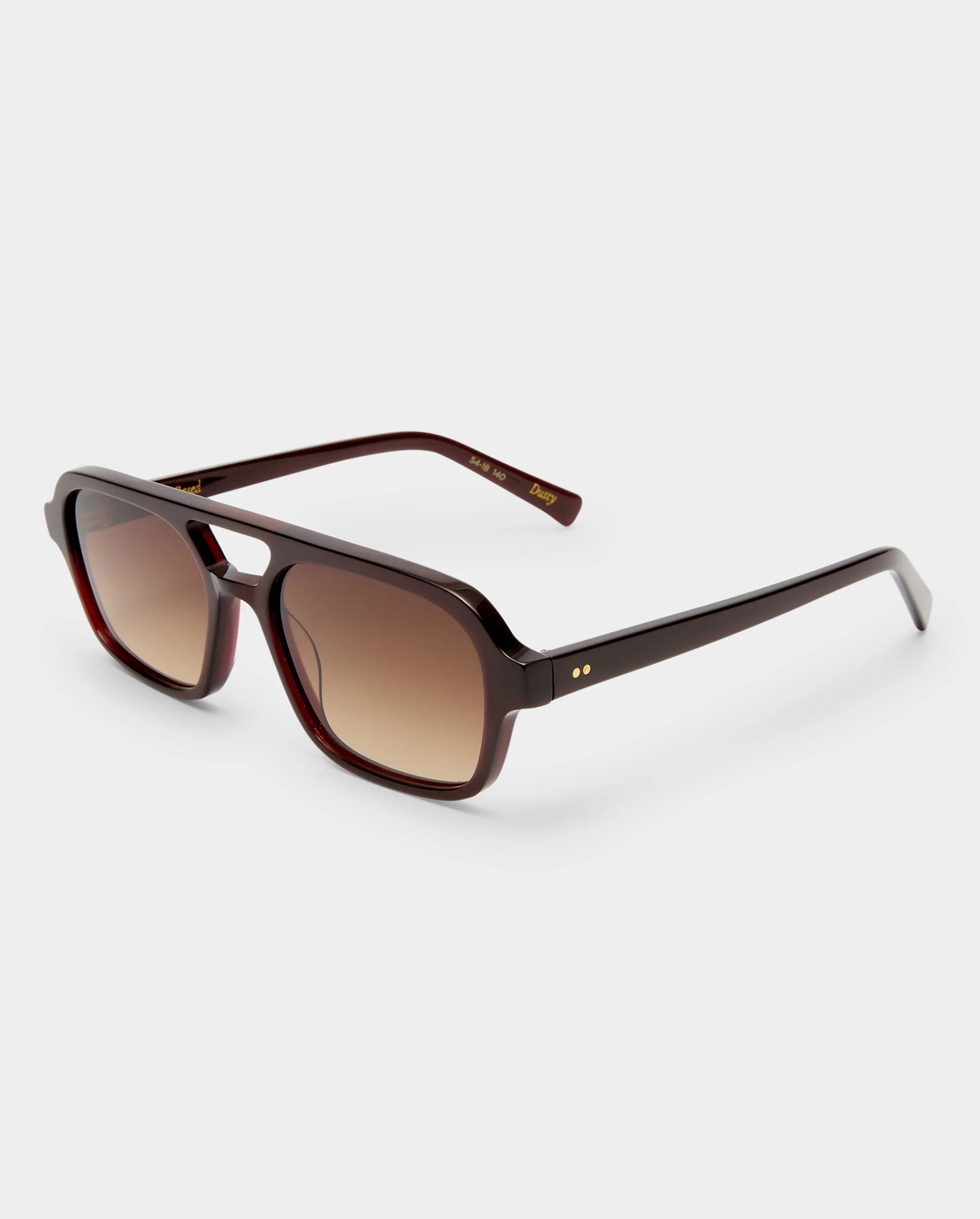 The Dusty Wine Female Aviator Sunglasses | Luv Lou | Luv Lou