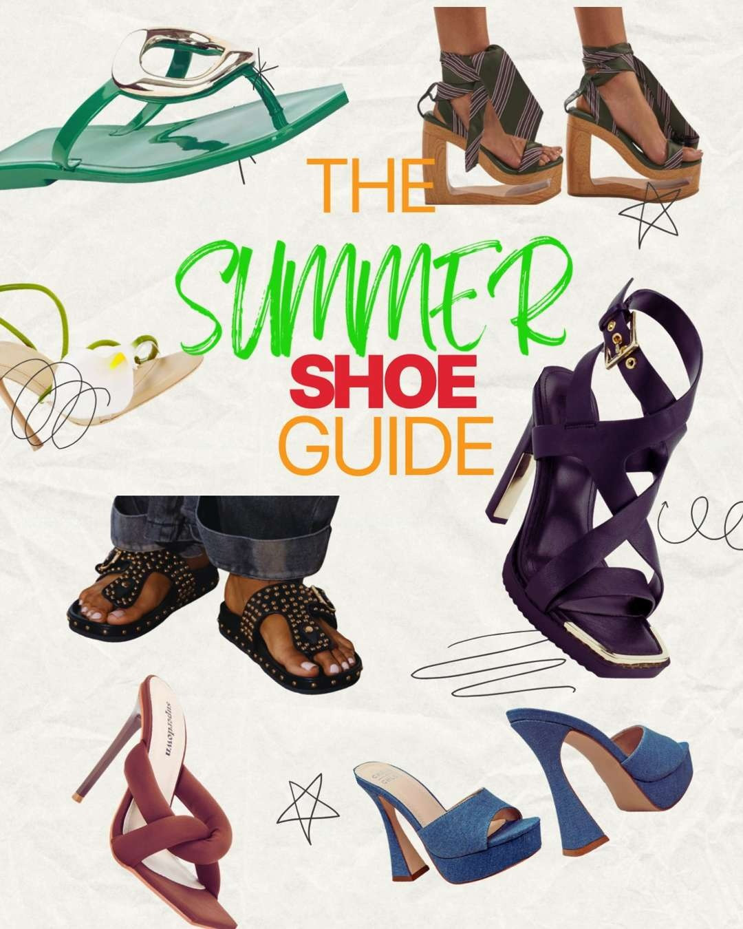 Here are the shoes I'm eyeing this week for summer time style!!

The denim platforms are in my shopping cart aw we speak!


#shoes #sandals #summeroutfit #vacationshoes 

 #LTKSeasonal #LTKTravel