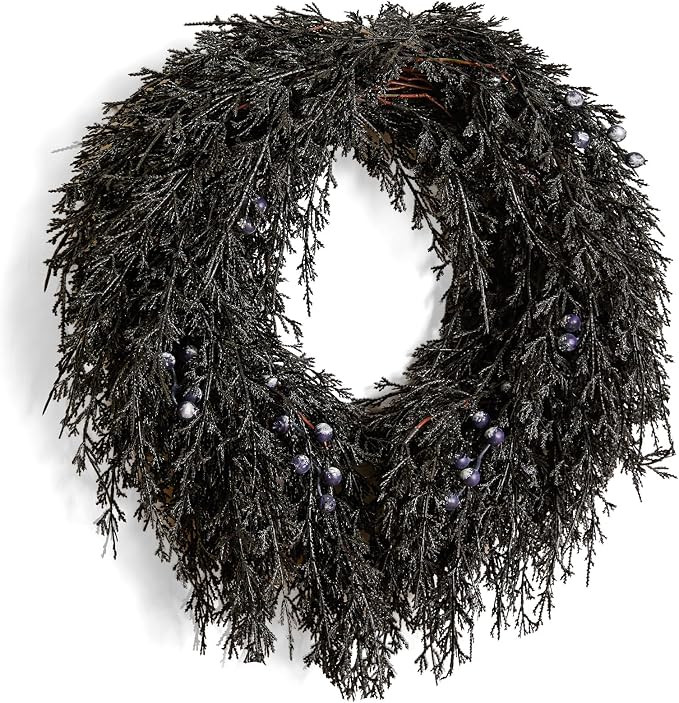 DN DECONATION Halloween Wreath for Front Door, Decorations for Outdoor | Amazon (US)